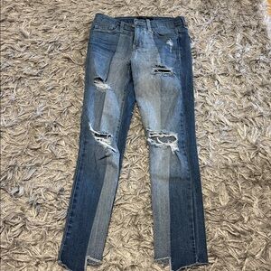 Flying Monkey Blue Distressed Jeans
